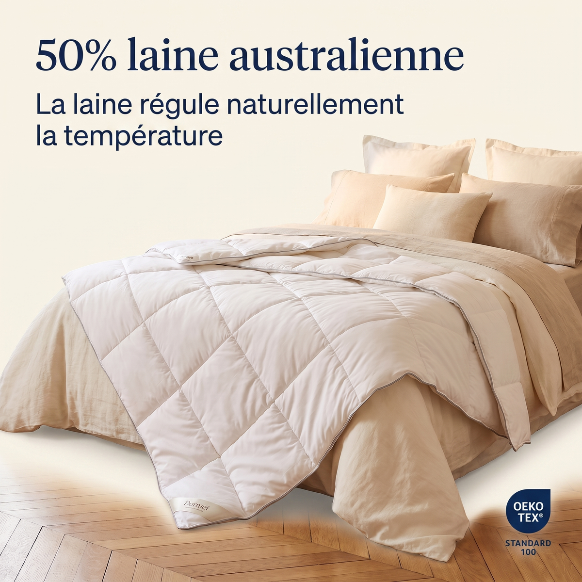 Couette La Polyvalente Dormel, 300 g/m² pour toute l'année