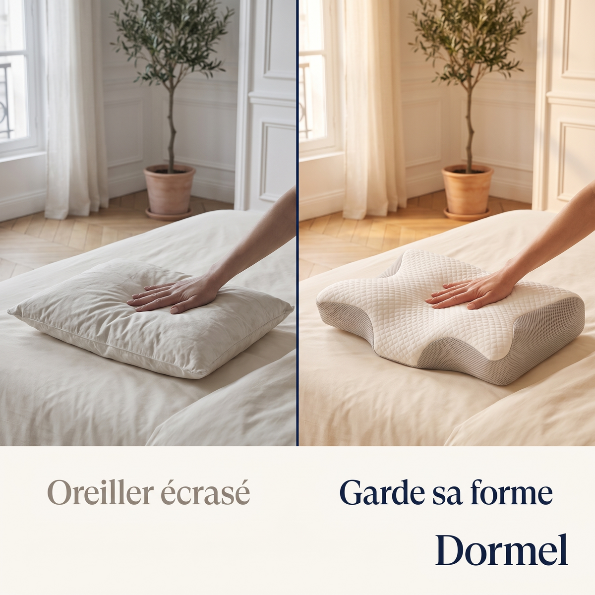 Oreiller Ergonomique Dormel | Le Papillon