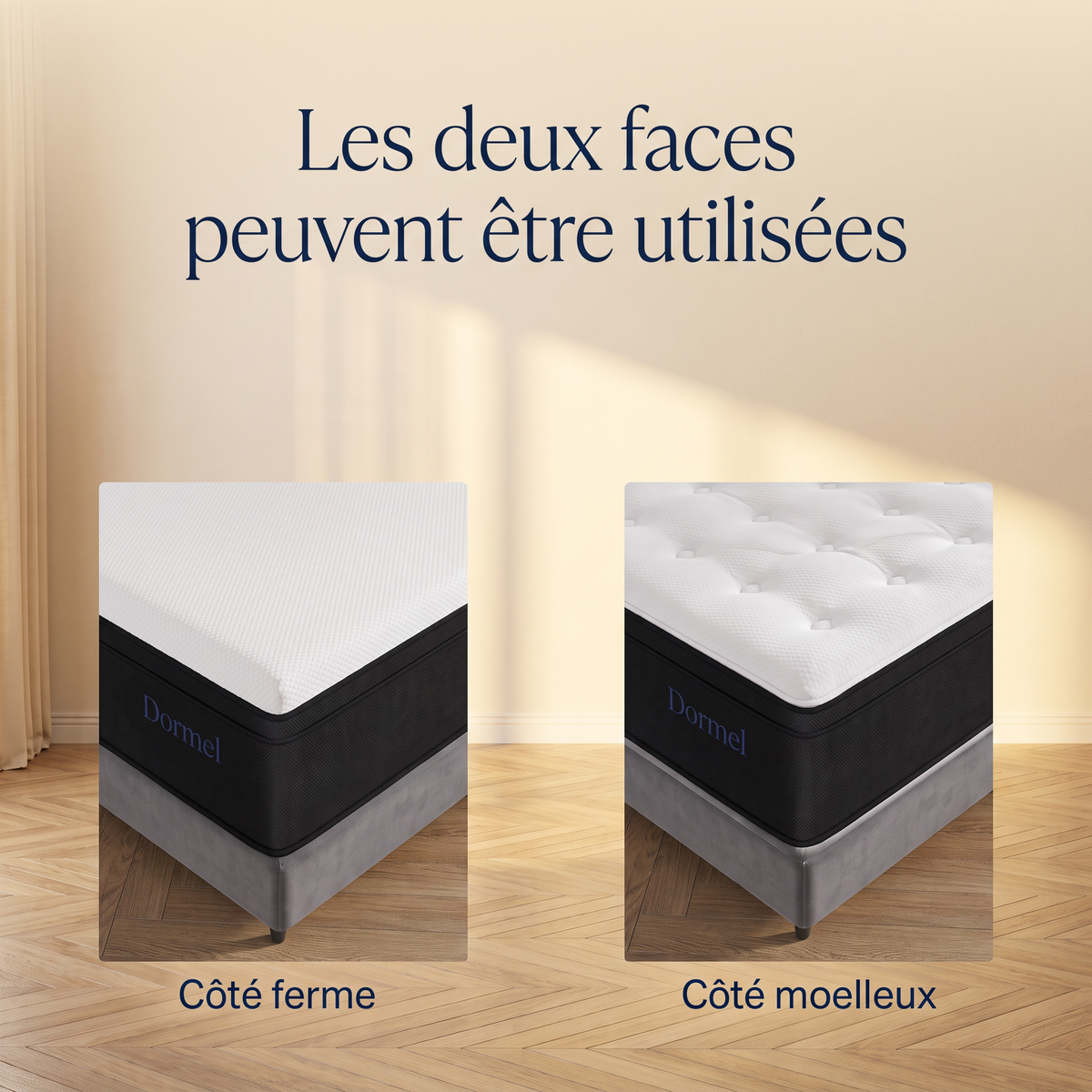 Matelas L'Original Dormel, accueil enveloppant
