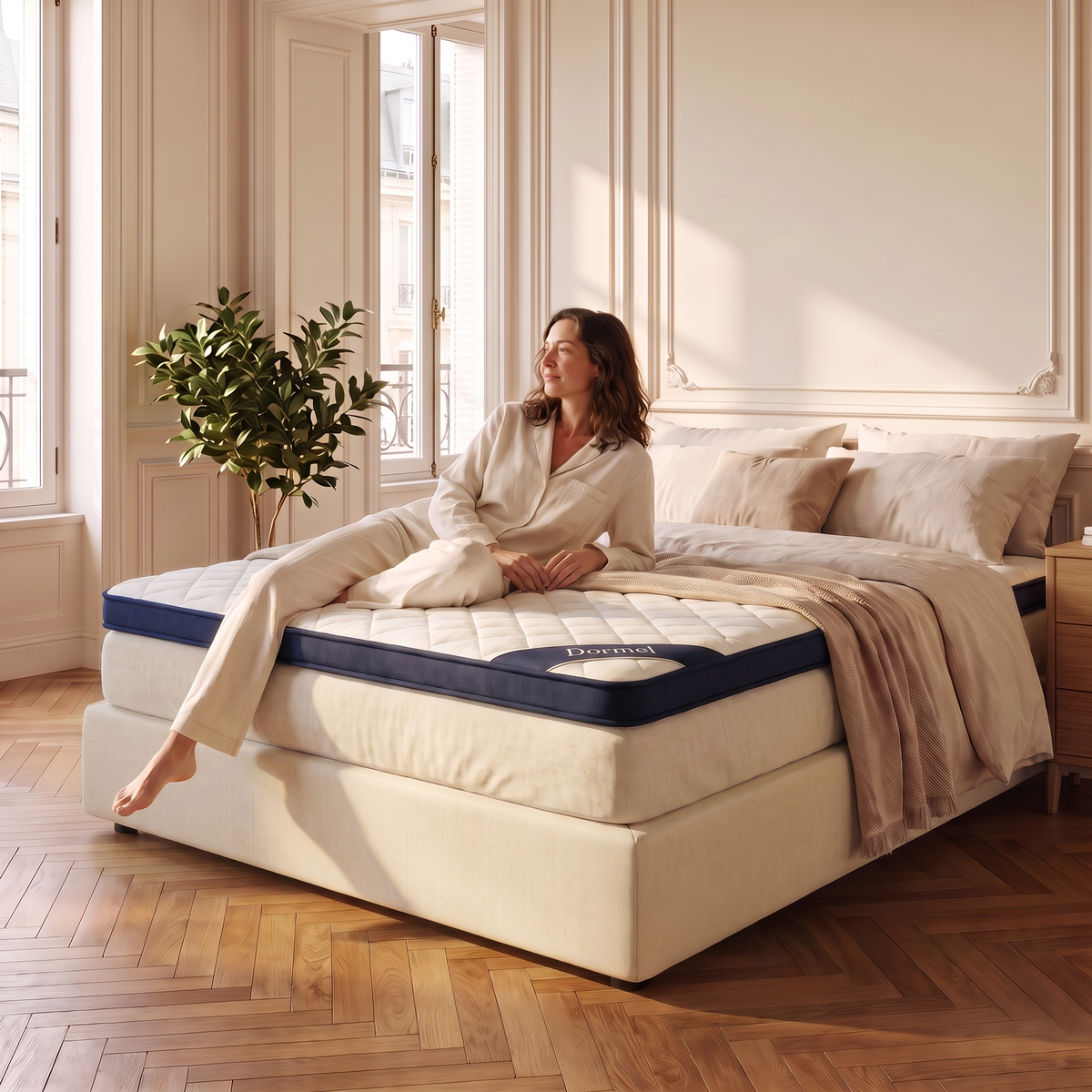 Surmatelas Le Cocon de Dormel, mousse à mémoire de forme