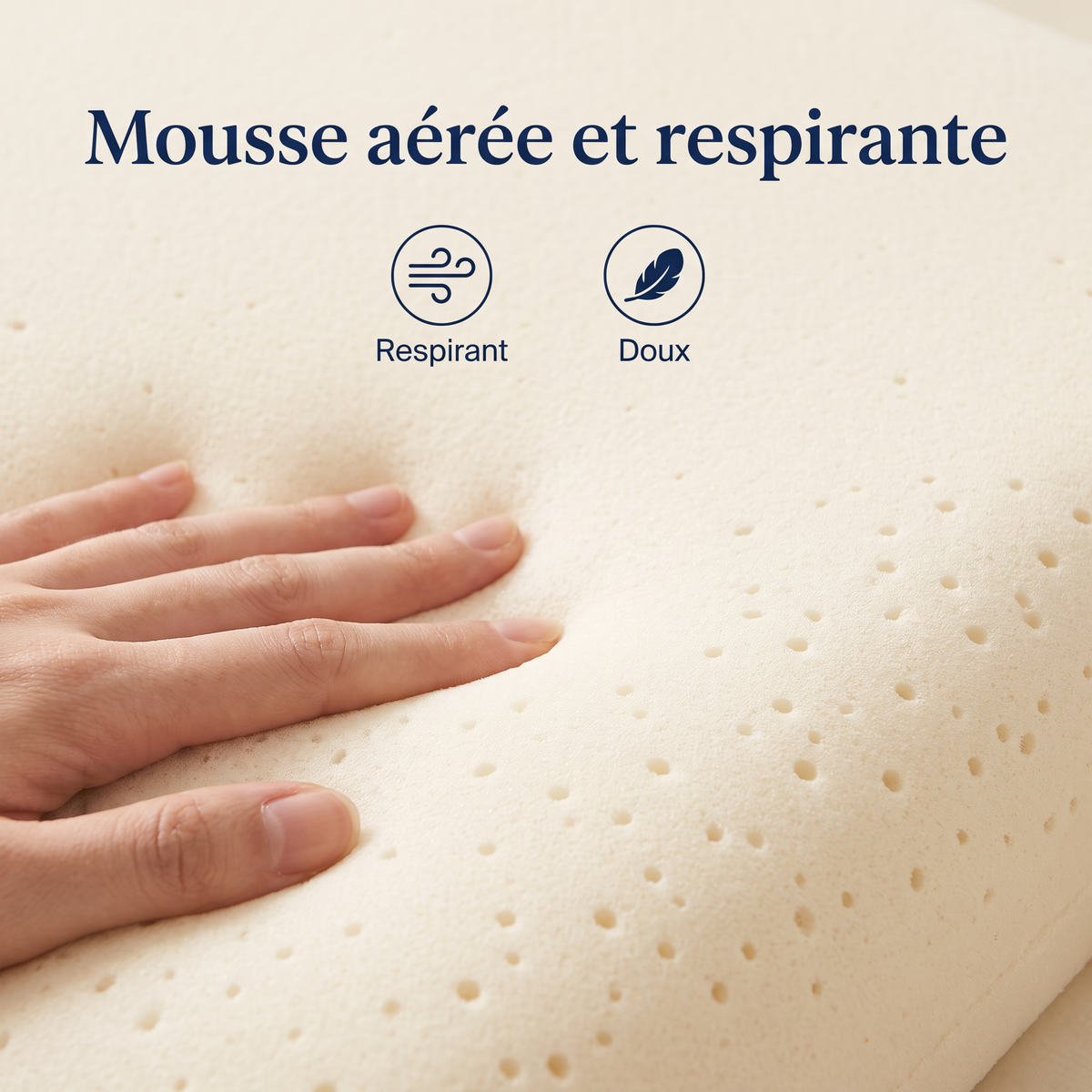 Oreiller L'Enveloppant Dormel, accueil enveloppant