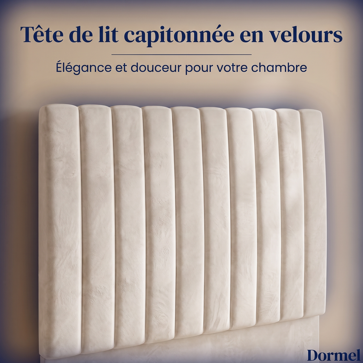 Lit Le Cosy Dormel, sommier à lattes intégré