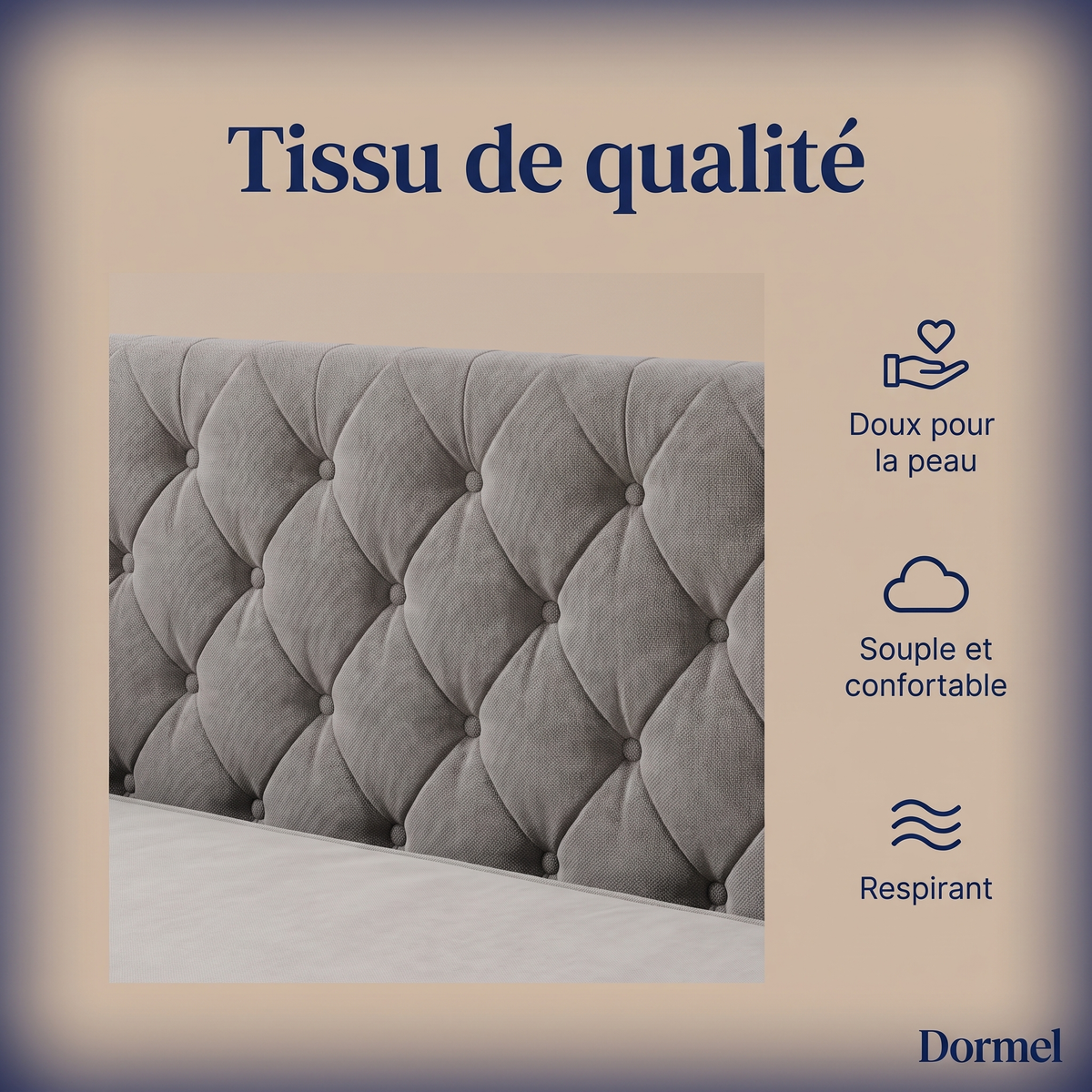 Lit gigogne Le Duo, literie Dormel