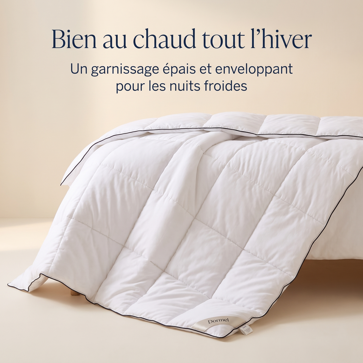 Couette d'hiver La Chaleureuse, literie Dormel