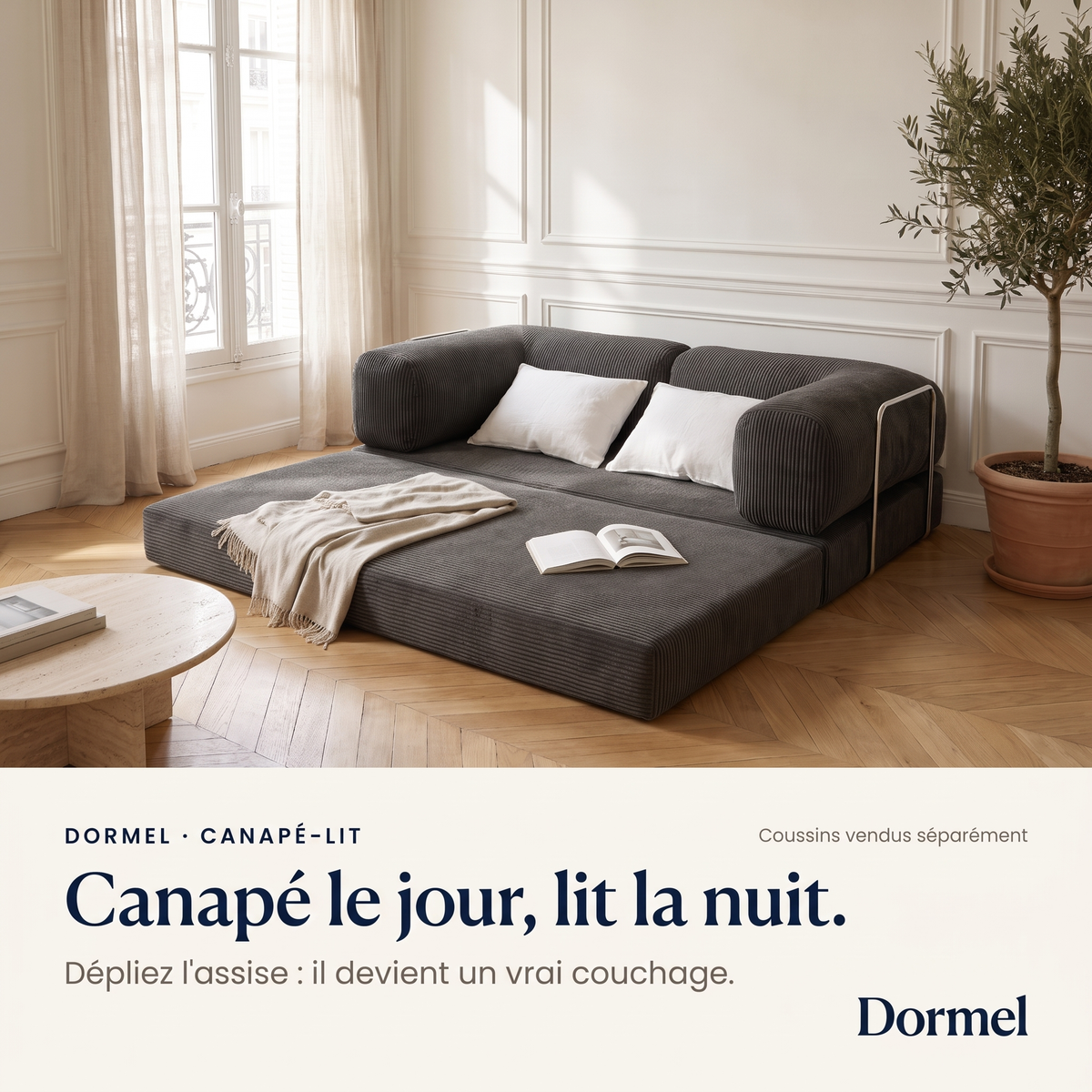 Canapé-Lit Modulable | Le Compressé