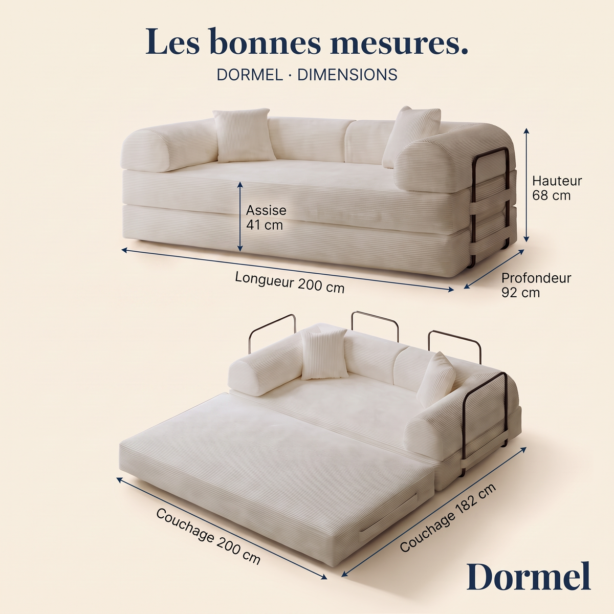 Canapé-Lit Modulable | Le Compressé
